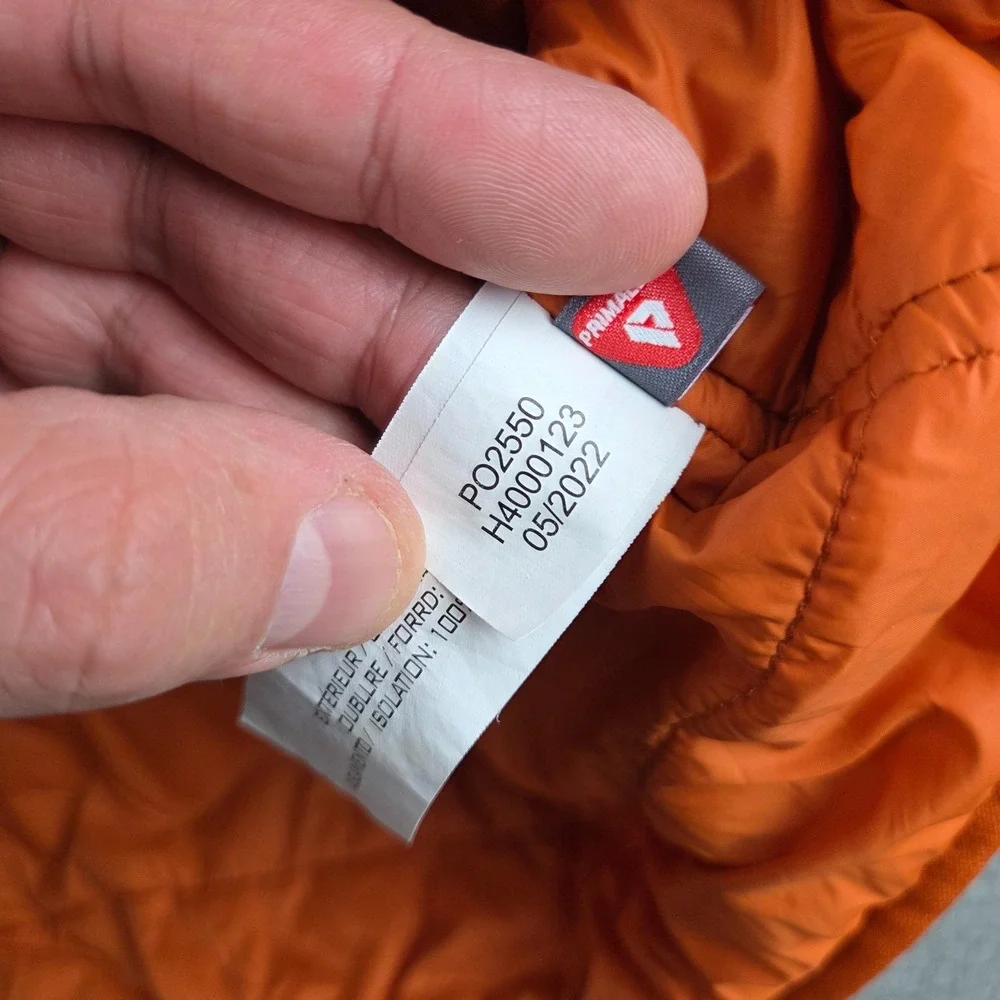 HUK‎ Vest Mens 2XL Orange Waypoint Insulated Performance Nylon Fishing Hunting